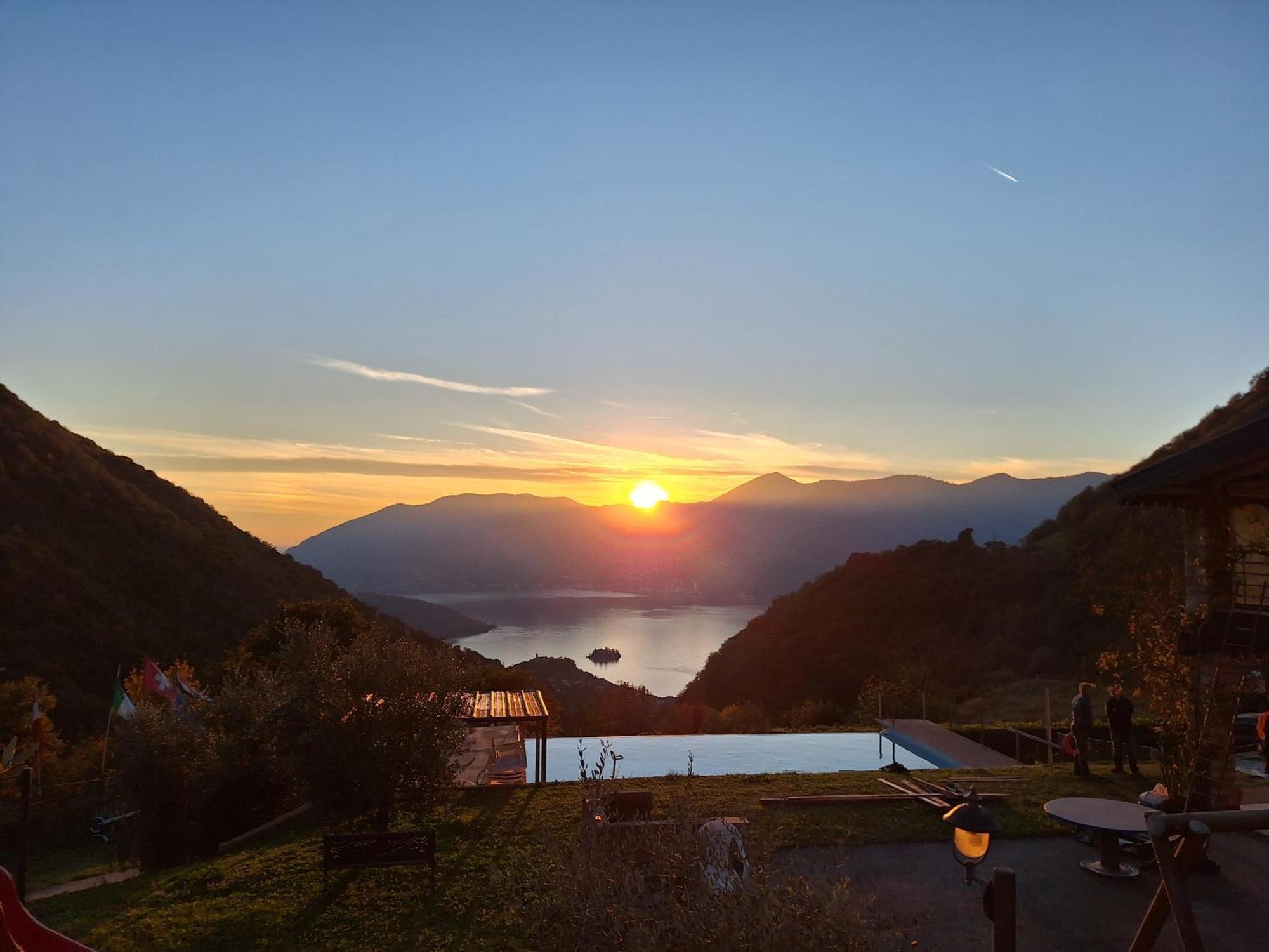 Chalet Della Rota Marone Exterior foto
